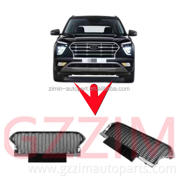 abs black grille middle grille front grille kit for Hyundai Creta
